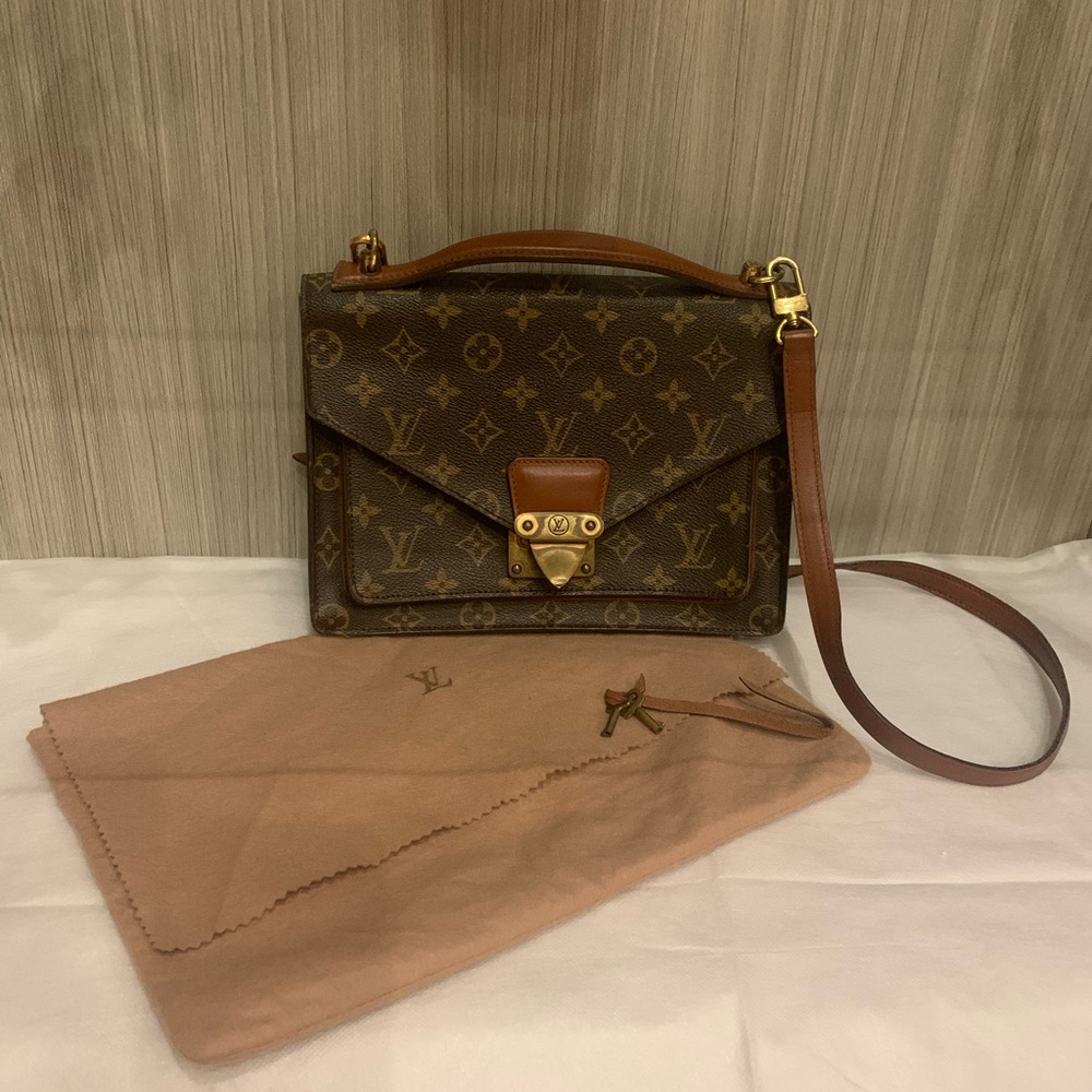 Louis Vuitton Brown Pochette Métis Crossbody Bag